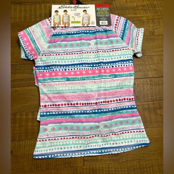 Eddie Bauer Girl's 4-Piece Swim Set - Picture 3 of 6